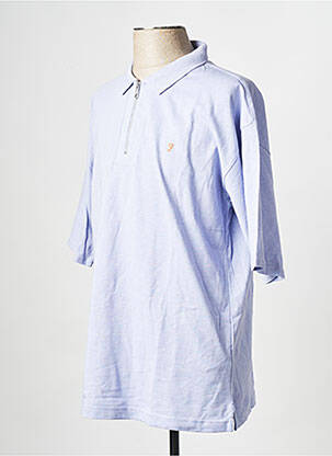 Polo violet FARAH homme