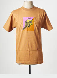 T-shirt marron OBEY homme