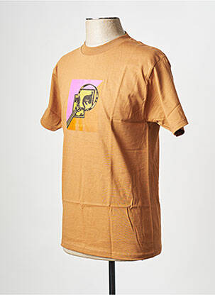 T-shirt marron OBEY homme