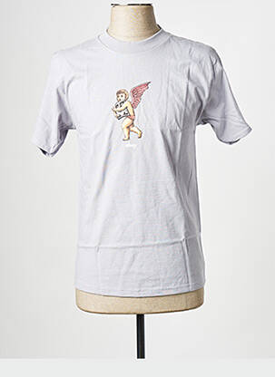 T-shirt violet OBEY homme