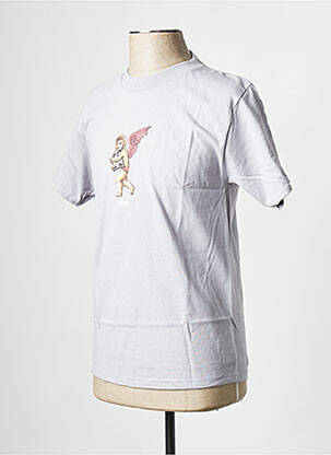 T-shirt violet OBEY homme