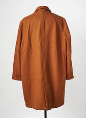 Manteau long marron MINIMUM pour homme seconde vue