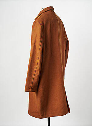 Manteau long marron MINIMUM homme