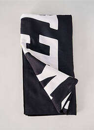 Serviette de plage noir JACKER homme