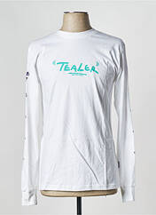 T-shirt blanc TEALER pour homme seconde vue