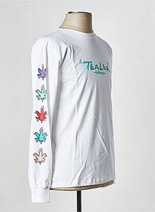 T-shirt blanc TEALER homme