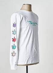T-shirt blanc TEALER pour homme seconde vue