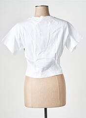 T-shirt blanc CHAMPION pour femme seconde vue