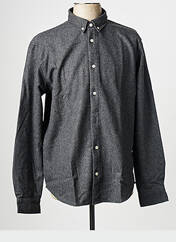 Chemise manches longues noir MINIMUM pour homme seconde vue