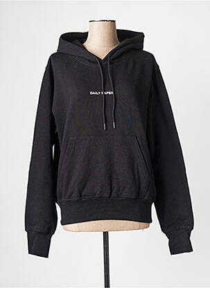 Sweat-shirt noir DAILY PAPER pour femme