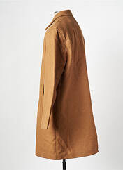 Manteau long marron MINIMUM pour homme seconde vue