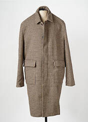 Manteau long marron MINIMUM pour homme seconde vue