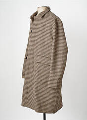 Manteau long marron MINIMUM pour homme seconde vue