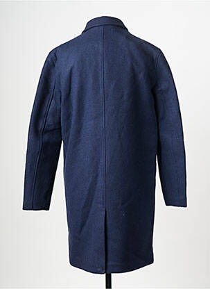 Manteau long bleu MINIMUM homme