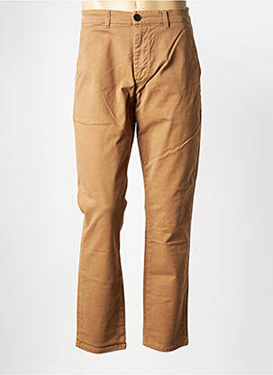 Pantalon chino marron MINIMUM pour homme