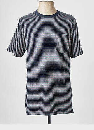 T-shirt bleu FARAH homme