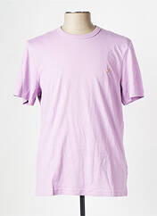 T-shirt violet FARAH pour homme seconde vue
