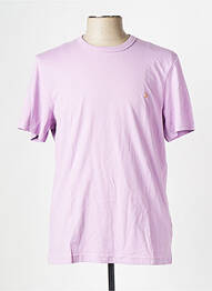 T-shirt violet FARAH homme
