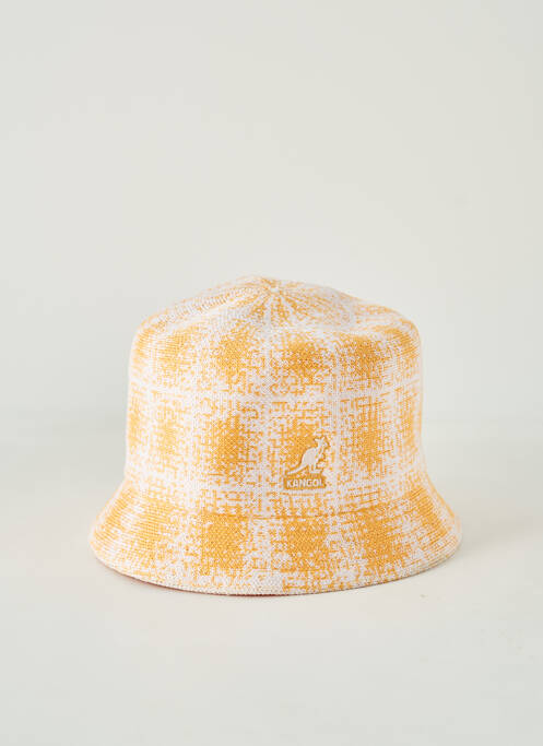 Chapeau jaune KANGOL pour unisexe