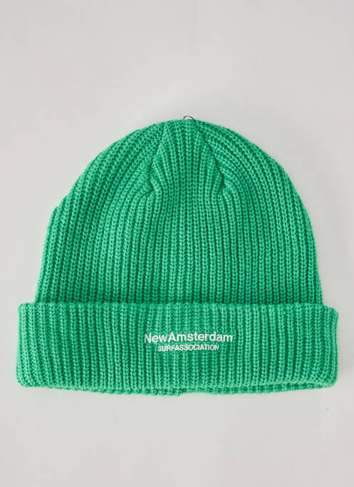Bonnet vert NEW AMSTERDAM SURF ASSOCIATION pour homme