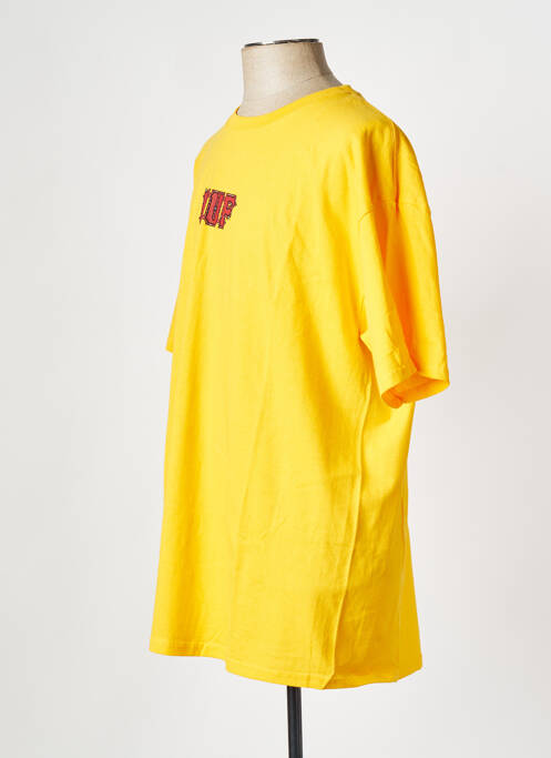 T-shirt jaune HUF pour unisexe