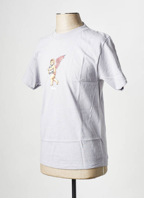 T-shirt violet OBEY pour homme