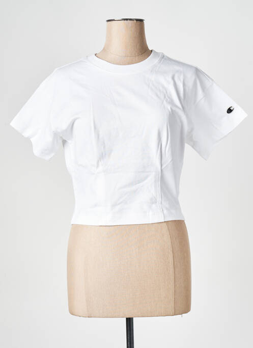 T-shirt blanc CHAMPION pour femme