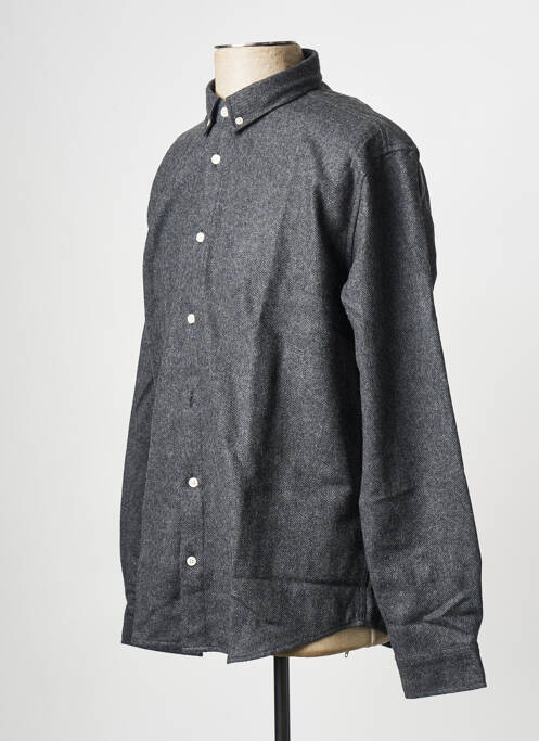 Chemise manches longues noir MINIMUM homme