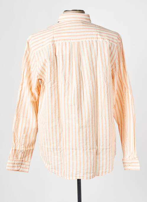 Chemise manches longues orange MINIMUM homme