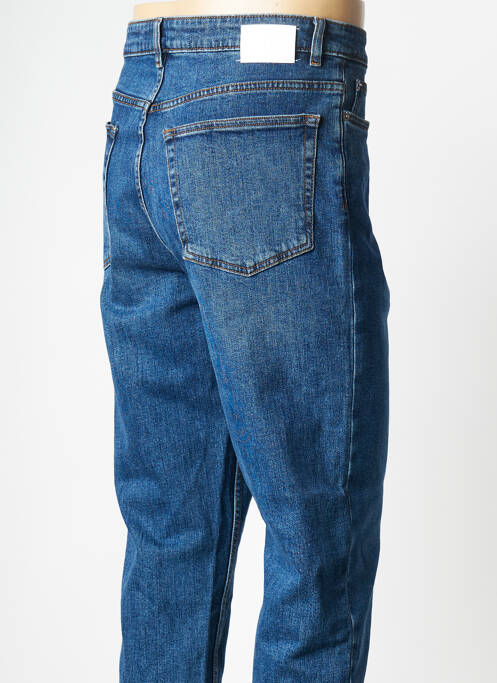 Jeans coupe droite bleu MINIMUM pour homme