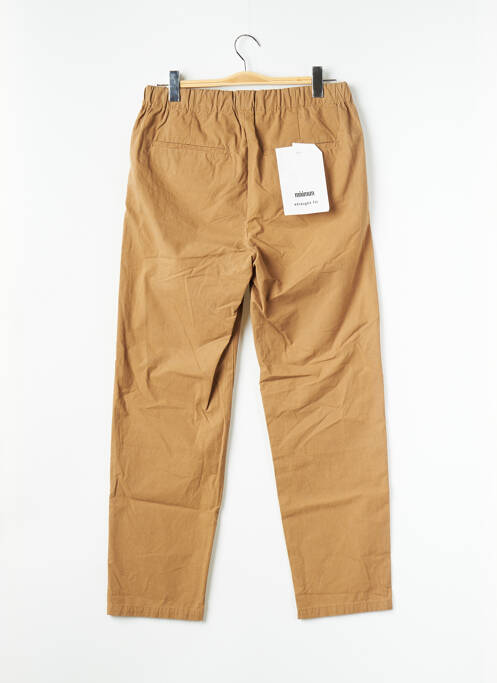 Pantalon droit marron MINIMUM pour homme