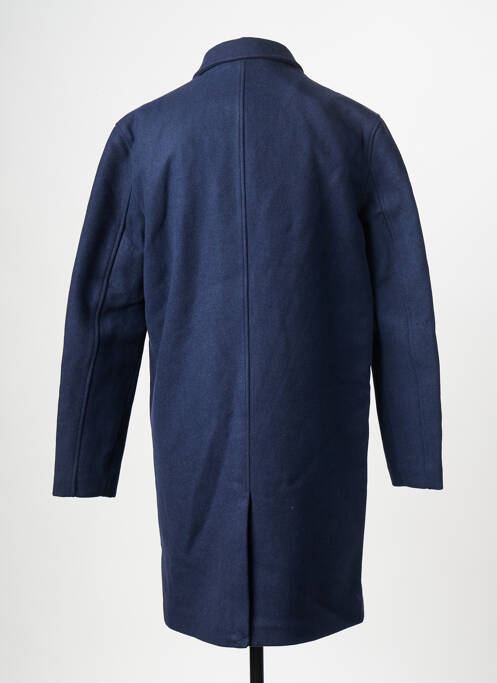 Manteau long bleu MINIMUM pour homme