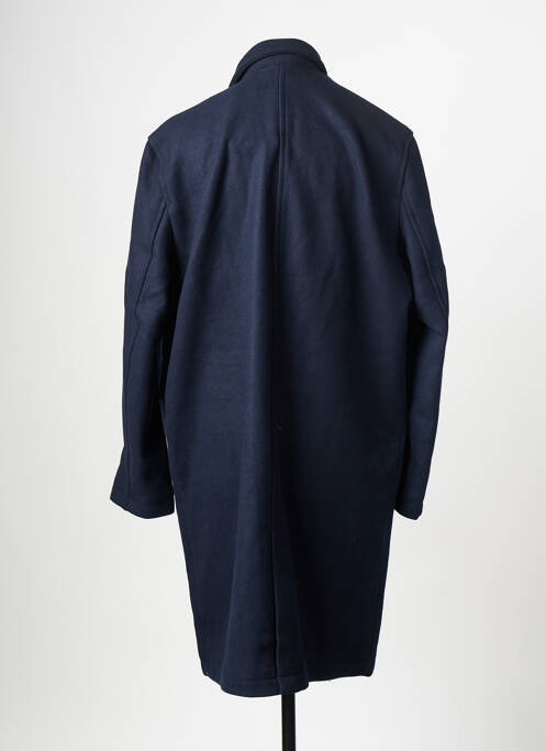 Manteau long bleu MINIMUM pour homme