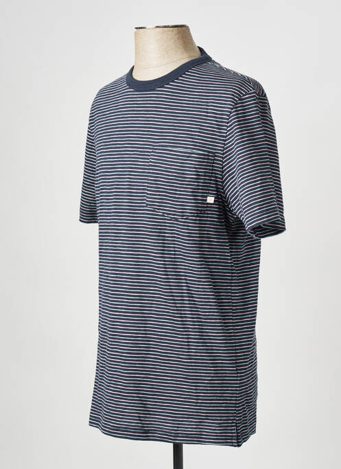 T-shirt bleu FARAH pour homme