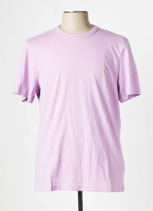 T-shirt violet FARAH pour homme