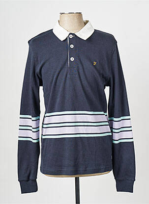 Polo bleu FARAH homme