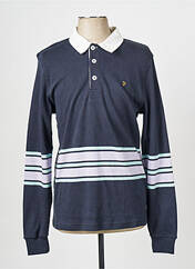 Polo bleu FARAH pour homme seconde vue