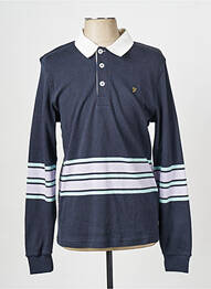 Polo bleu FARAH homme
