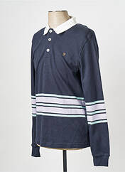 Polo bleu FARAH pour homme seconde vue