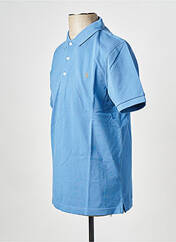 Polo bleu FARAH pour homme seconde vue