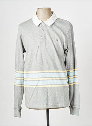 Polo gris FARAH homme