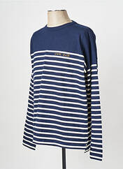 T-shirt bleu MAISON LABICHE pour homme seconde vue