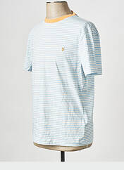 T-shirt bleu FARAH pour homme seconde vue