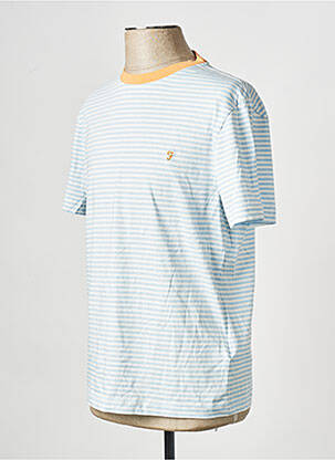 T-shirt bleu FARAH homme