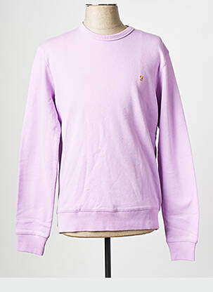 Sweat-shirt violet FARAH pour homme