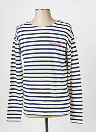 T-shirt bleu MAISON LABICHE homme