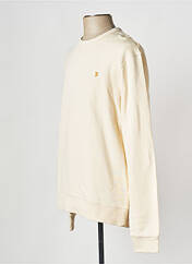 Sweat-shirt beige FARAH pour homme seconde vue