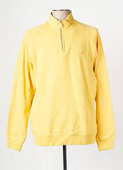 Sweat-shirt jaune FARAH homme seconde vue