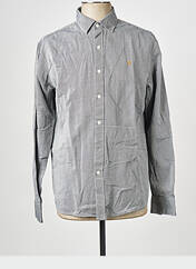 Chemise manches longues gris FARAH pour homme seconde vue