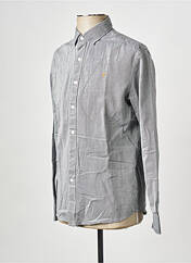 Chemise manches longues gris FARAH pour homme seconde vue